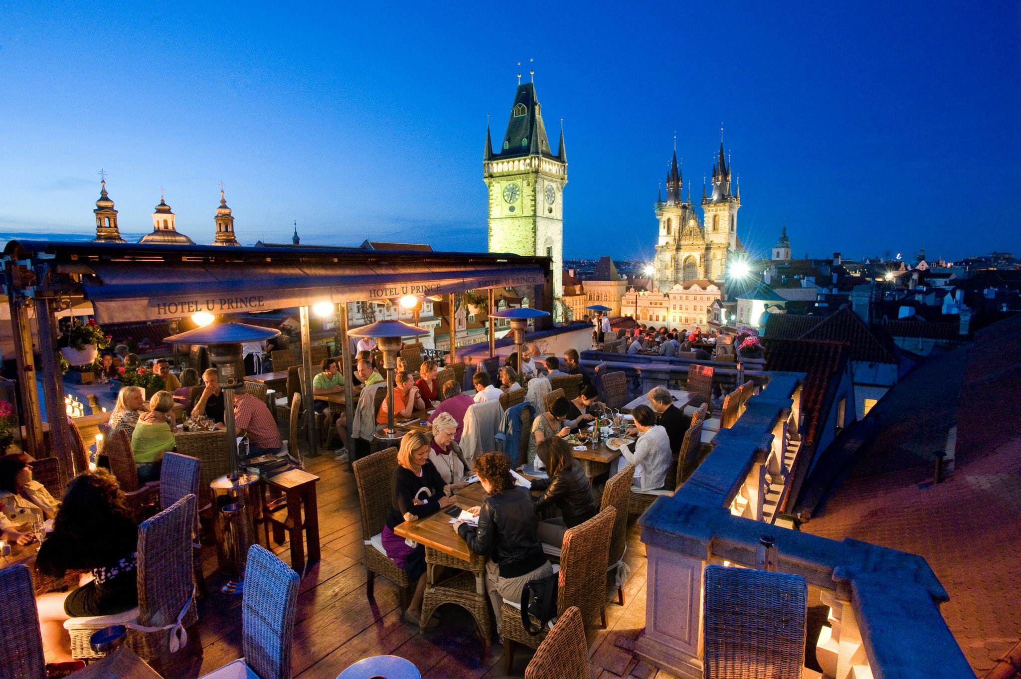 360 Grad Prag von oben