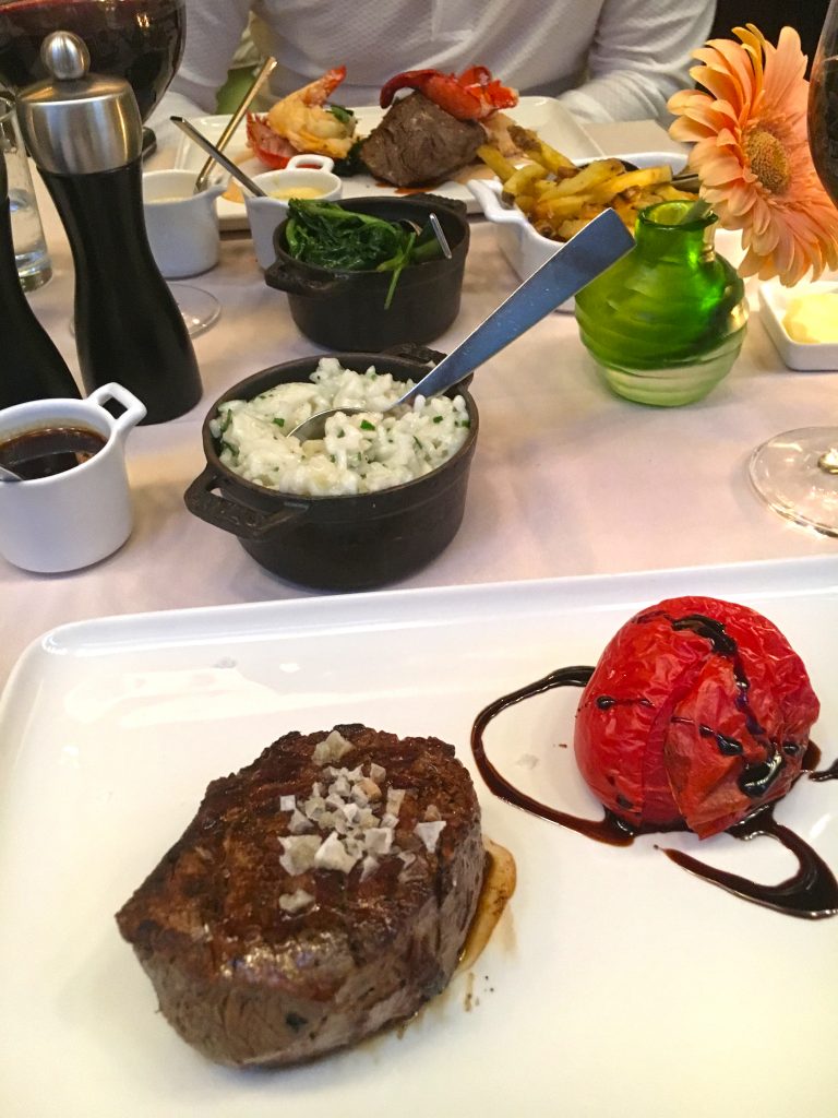 Die Hauptgänge: Steak-Genuss pur