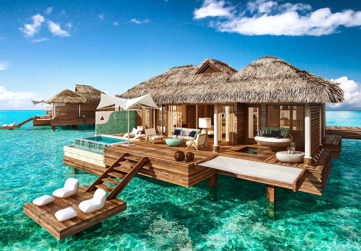 Ein neuer Wishlist-Kandidat: Die Sandals Over-The-Water-Villas auf Jamaica