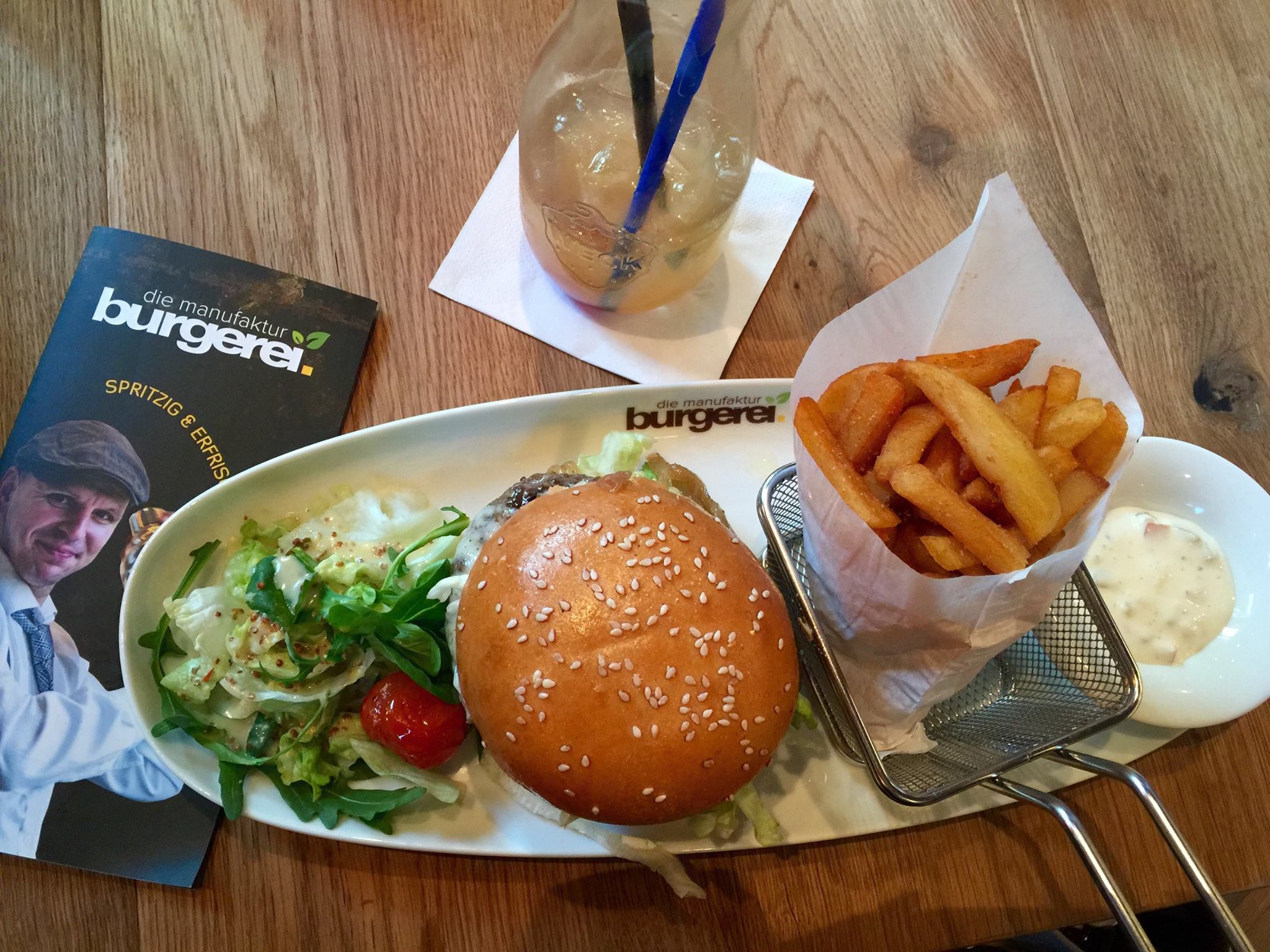 Hamburger-Genuss mit Party-Feeling